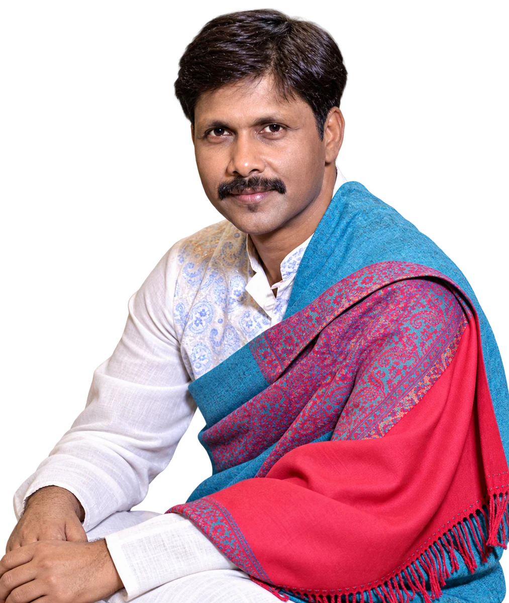 Dr. Hari Om in traditional attire